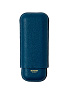 Футляр Bosquet Genuine Leather Blue Lapis на 2 сигары