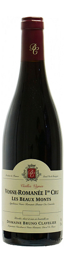 Вино Domaine Bruno Clavelier, Vosne-Romanee 1er Cru "Les Beaux Monts" Vieilles Vignes AOC, 2016 0.75 л - фото