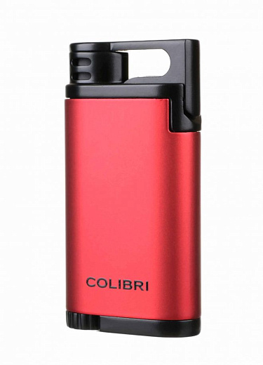 Зажигалка сигарная Colibri Belmont, красная - цена