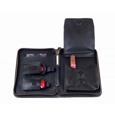 Сумка P&A на 6 сигар C251-Black - цена