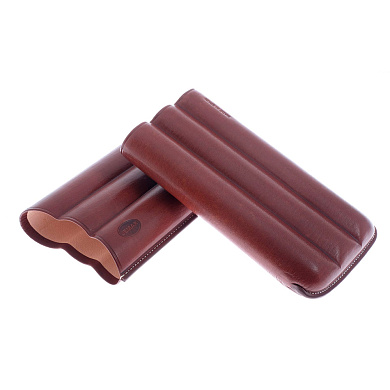 Чехол Jemar на 3 сигары, натуральная кожа 110-3-XL-Brown - цена