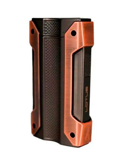 Зажигалка Lotus TANK Gun Metal & Copper 8010 - фото
