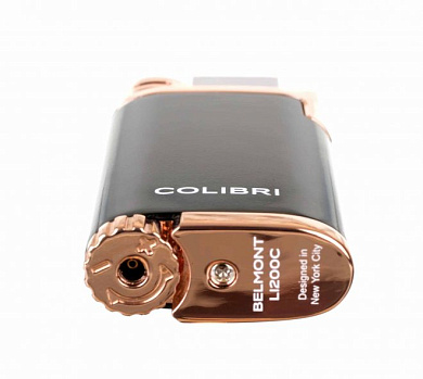 Зажигалка сигарная Colibri Belmont, черно-розовое золото - отзывы