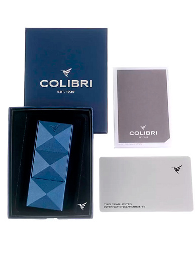 Зажигалка сигарная Colibri Quasar Navy LI750T5 - подробнее