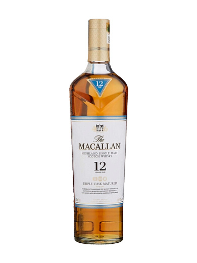 Виски Macallan, "Triple Cask Matured", 12 Years Old, 0.7 л. 0.7 л - фото