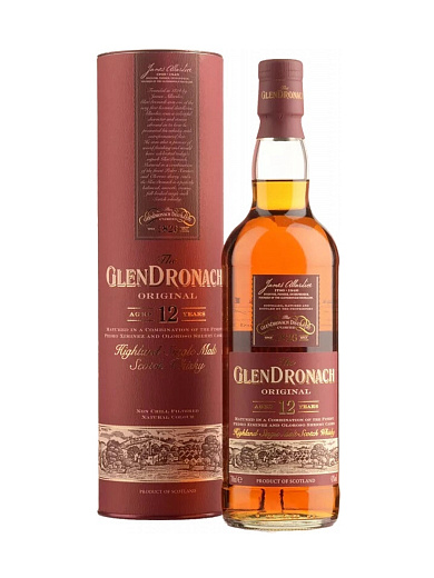 Виски Glendronach, "Original" 12 years old 0.7 л - фото