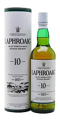 Виски "Laphroaig" 10 years old, gift box, 0.7 л - фото