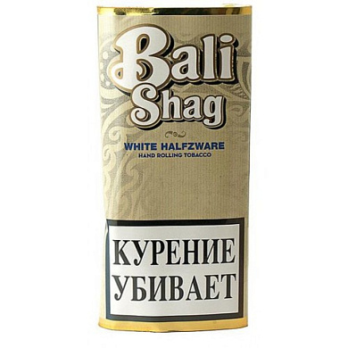 Bali Shag White Halfzware - фото
