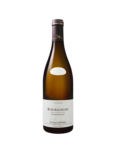 Вино "Thomas Morey", Bourgogne Chardonnay, 2018 0.75 л - фото