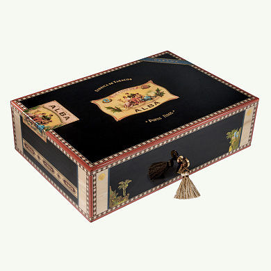 Хьюмидор Elie Bleu Flor de Alba 110 Cigars Black - фото