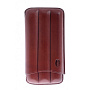 Чехол Jemar на 3 сигары, натуральная кожа 110-3-XL-Brown