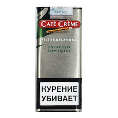 Сигариллы Cafe Creme Filter Espresso Rumtwist - фото