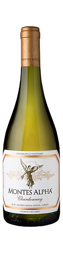 Вино Montes, "Alpha" Chardonnay, Aconcagua Costa DO 0.75 л - фото