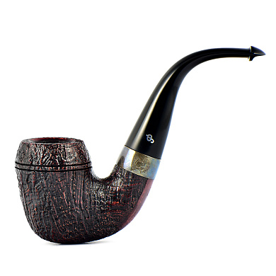 Курительная трубка Peterson Sherlock Holmes - Sandblast - Watson P-Lip (без фильтра) - фото