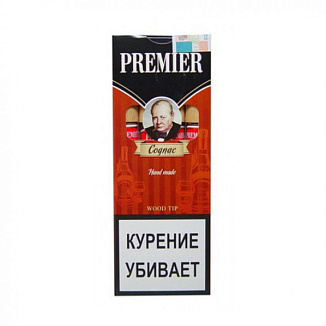 Сигариллы Premier Wood Tip Cognac
