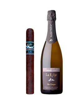 Креман Domaine de Nerleux и Сигара La Nox от La Flor Dominicana - фото