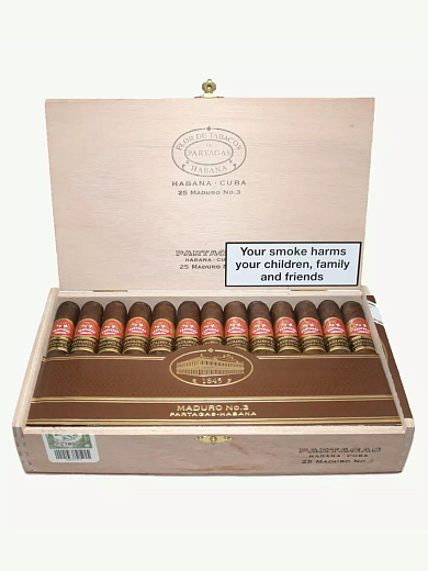 Сигары Partagas Maduro No. 3 - цена