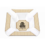 Пепельница Tom River на 4 сигары, керамика, Trinidad ASH-36T