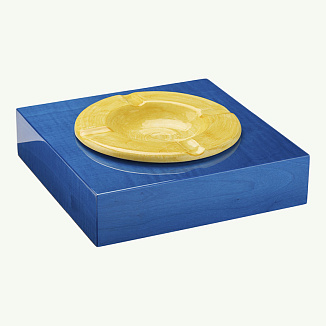 Пепельница Morici Roma Collection Veined Blue