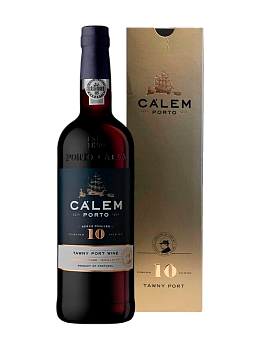 Calem 10 Years Old Tawny Porto, gift box - фото
