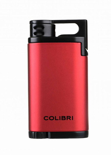 Зажигалка сигарная Colibri Belmont, красная - фото