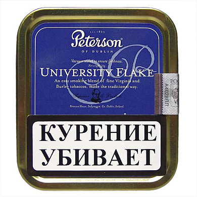 Трубочный табак Peterson University Flake - фото