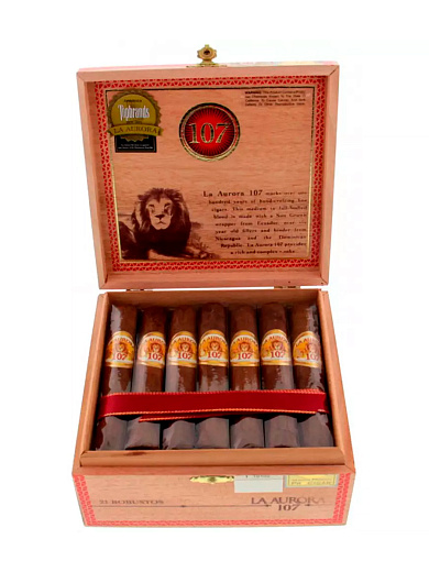 Сигары La Aurora 107 Maduro Robusto - цена
