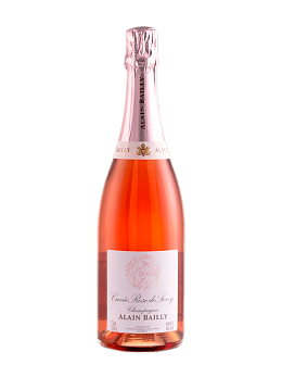 Alain Bailly Cuvee Rose de Serzy Brut Rose Champagn - фото