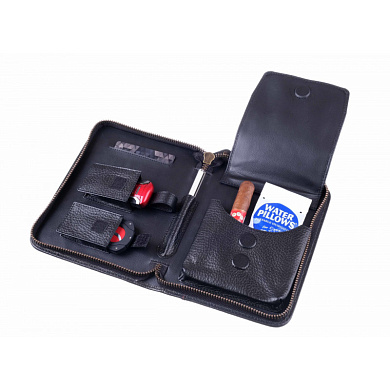 Сумка P&A на 6 сигар C251-Black - подробнее