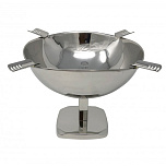 Пепельница Aficionado на 4 сигары Standing & Raised Silver - фото