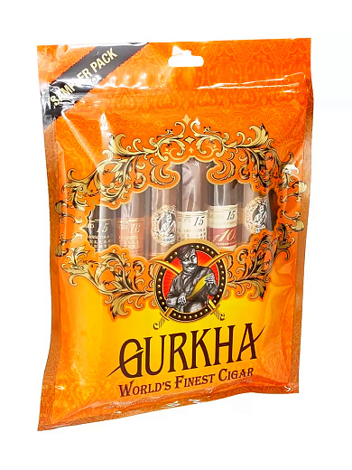 Сигары Gurkha Toro Sampler Orange SET of 6 cigars - фото