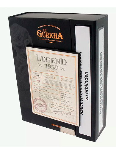 Сигары Gurkha Legend 1959 Toro - отзывы