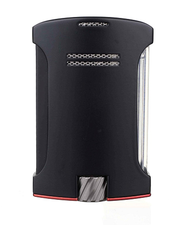 Зажигалка сигарная Colibri Daytona, черно-красная LI770T12 - описание