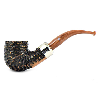 Курительная трубка Peterson Derry Rustic 01 (фильтр 9 мм) - фото