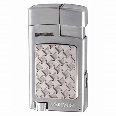 Xikar 524 SLH Forte Silver Houndstooth - фото