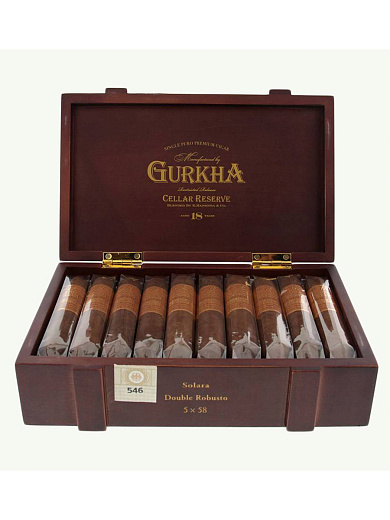 Сигары Gurkha Cellar Reserve 18 Year Solaro Double Robusto - цена