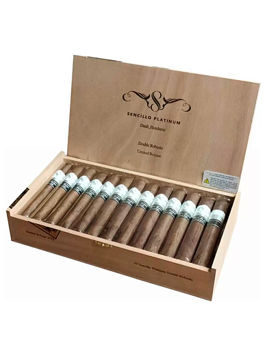 Сигары Sencillo Platinum Double Robusto - цена