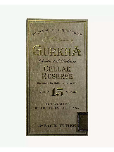 Сигары Gurkha Cellar Reserve 15 Years Grand Rothchild Tubos - отзывы