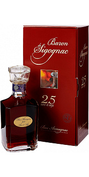 Арманьяк "Baron de Sigognac" 25 Аns d'Аge - фото