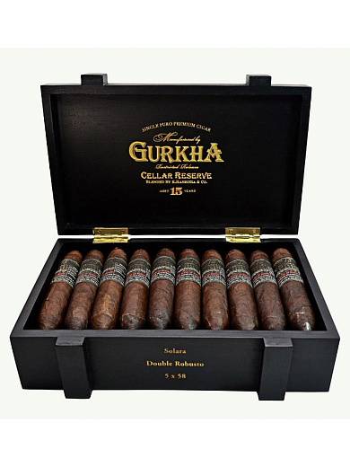Сигары Gurkha Cellar Reserve Limitada Solara Double Robusto - цена