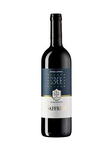 Вино Fattoria Le Pupille, "Saffredi", Toscana Maremma IGT, 2017 0.75 л - фото