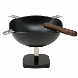 Пепельница Aficionado на 4 сигары Standing & Raised Black - фото