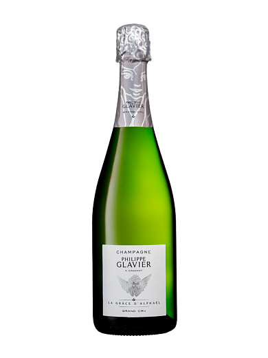 Шампанское Philippe Glavier a Cramant La Grâce d'Alphaël Grand Cru Blanc de Blanc Brut Nature 0.75 л - фото