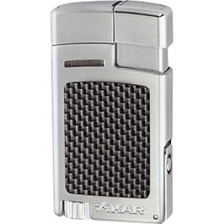 Xikar 523 Forte Carbon Fiber Silver SLCF