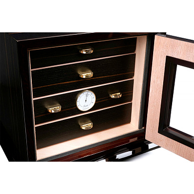 Хьюмидор-шкаф Gentili на 150 сигар SC150-Ebony - цена