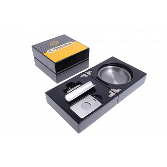 Пепельница сигарная Tom River с набором, Cohiba 524-305