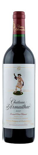 Вино Chateau d'Armailhac Pauillac AOC 5-me Grand Cru Classe 2000 0.75 л - фото