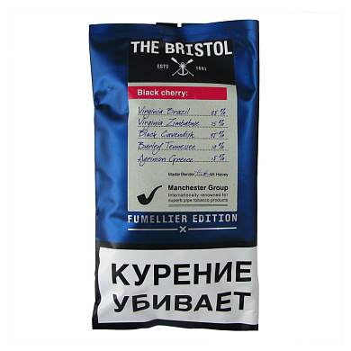 Трубочный табак Bristol Black Cherry - фото