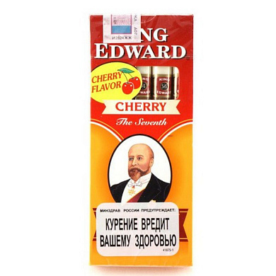 Сигариллы King Edward Tip Cigarillos Cherry - фото