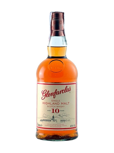Виски "Glenfarclas", 10 years, 0.7 л 0.7 л - фото